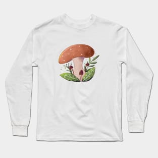 Mushroom Cottagecore Long Sleeve T-Shirt